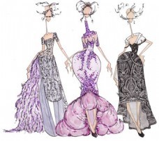 手绘服装设计 连接艺术与时尚的创意桥梁